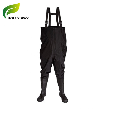 PVC Botas Cleated Chest Wader